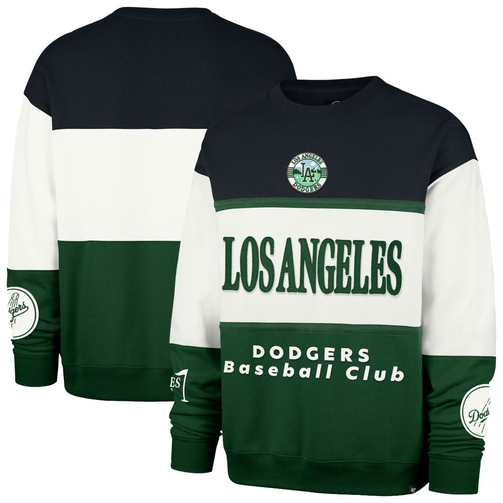 Los Angeles Dodgers Tee Up Maximalist Fleece Sweatshirt Green