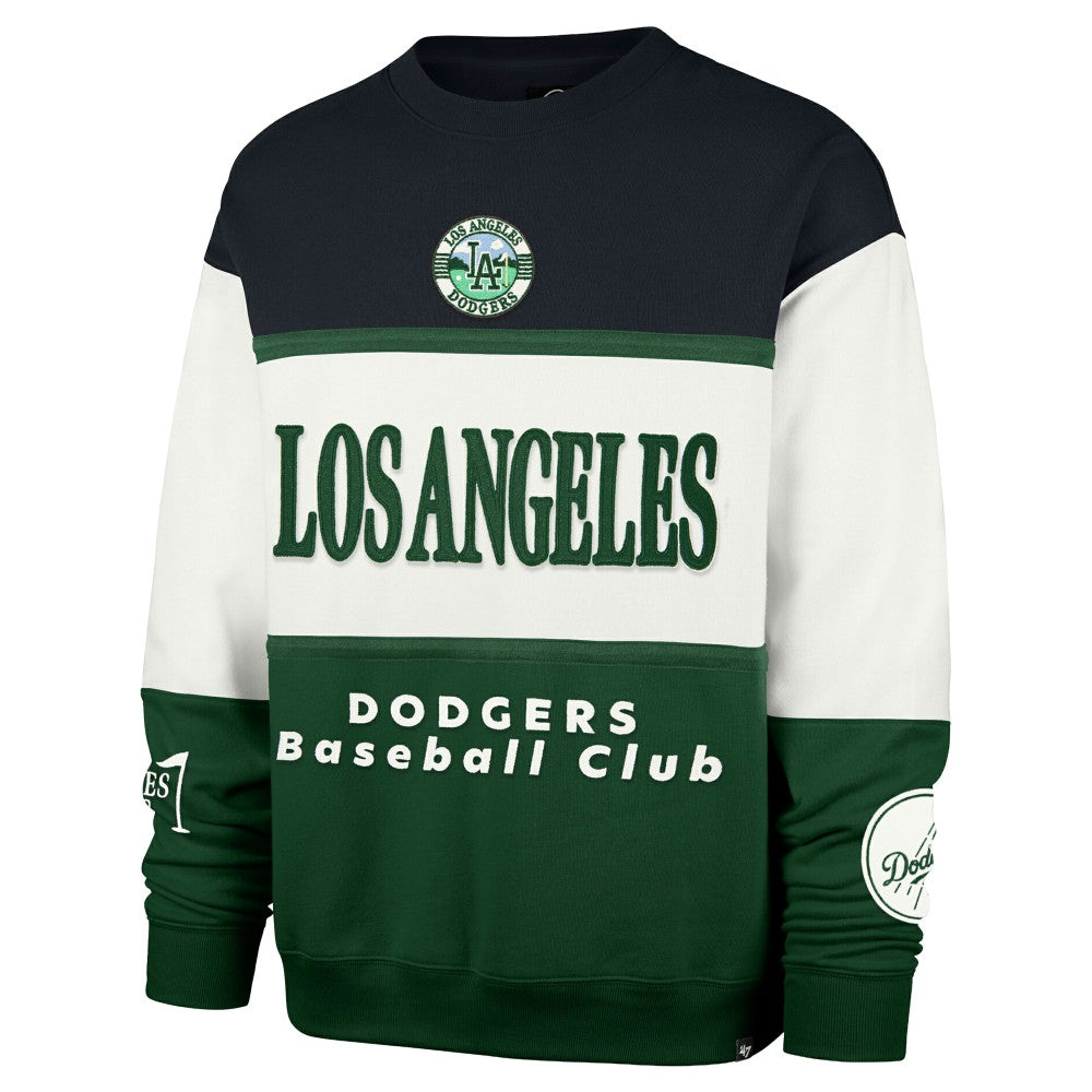 Los Angeles Dodgers Tee Up Maximalist Fleece Sweatshirt Green