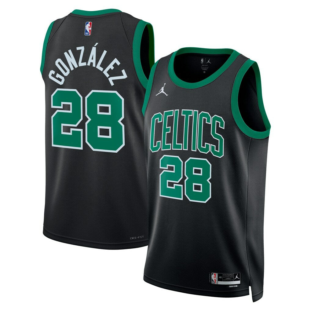 Hugo González Boston Celtics Jordan Brand Unisex Swingman Jersey - Black - Statement Edition for sale