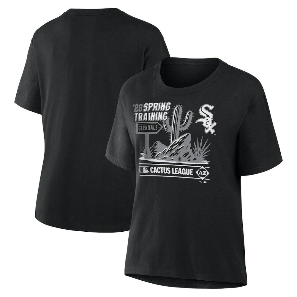 Chicago White Sox Women's 2026 Spring Training Cactus League Hometown Special T-Shirt Black