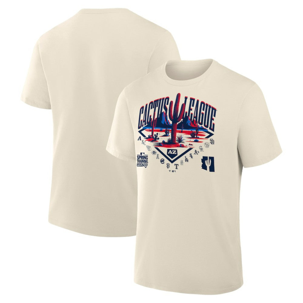 2026 Spring Training Cactus League T-Shirt Cream