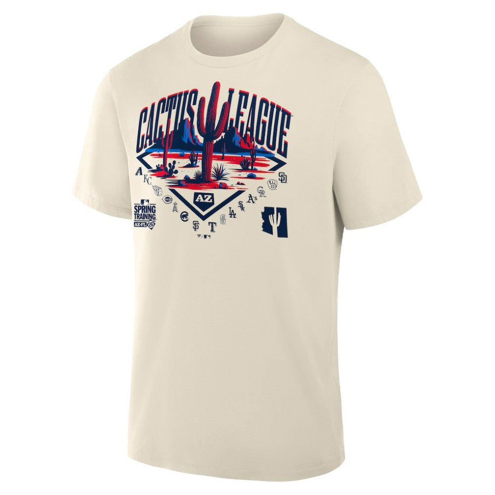 2026 Spring Training Cactus League T-Shirt Cream