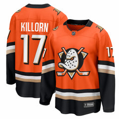 Alex Killorn Anaheim Ducks Fanatics Home Breakaway Jersey - Orange Jerseys