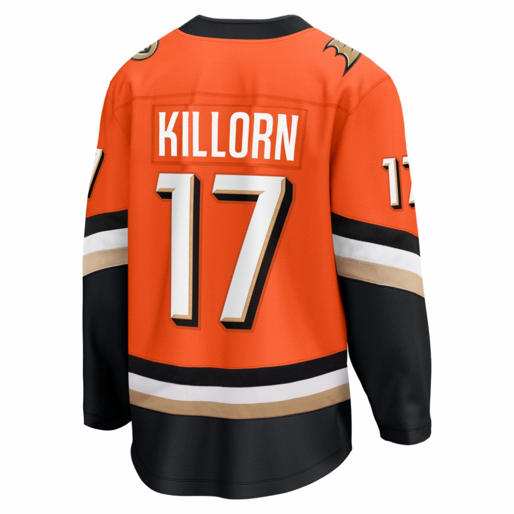 Alex Killorn Anaheim Ducks Fanatics Home Breakaway Jersey - Orange Jerseys