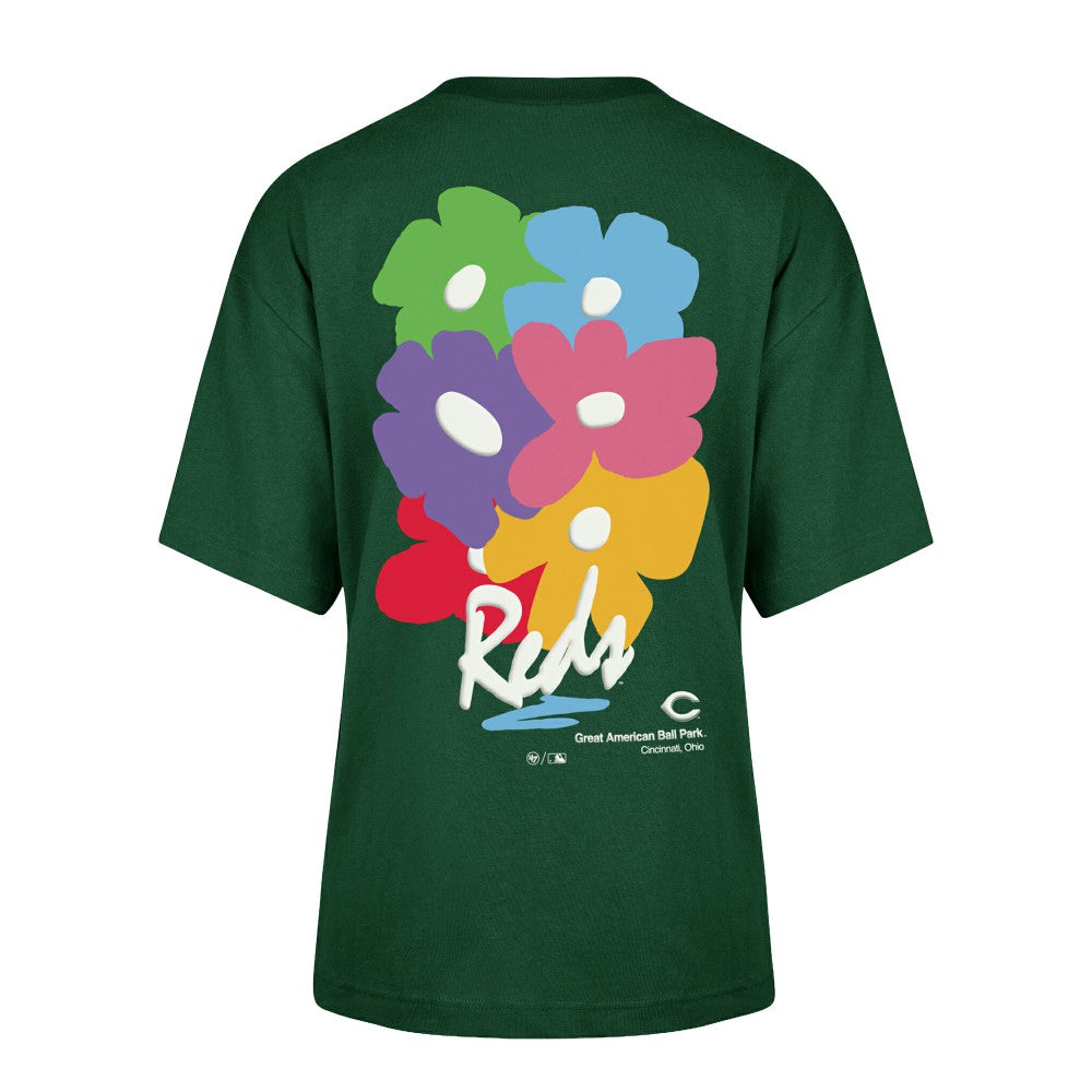 Cincinnati Reds Unisex Gallery Foundation T-Shirt Dark Green