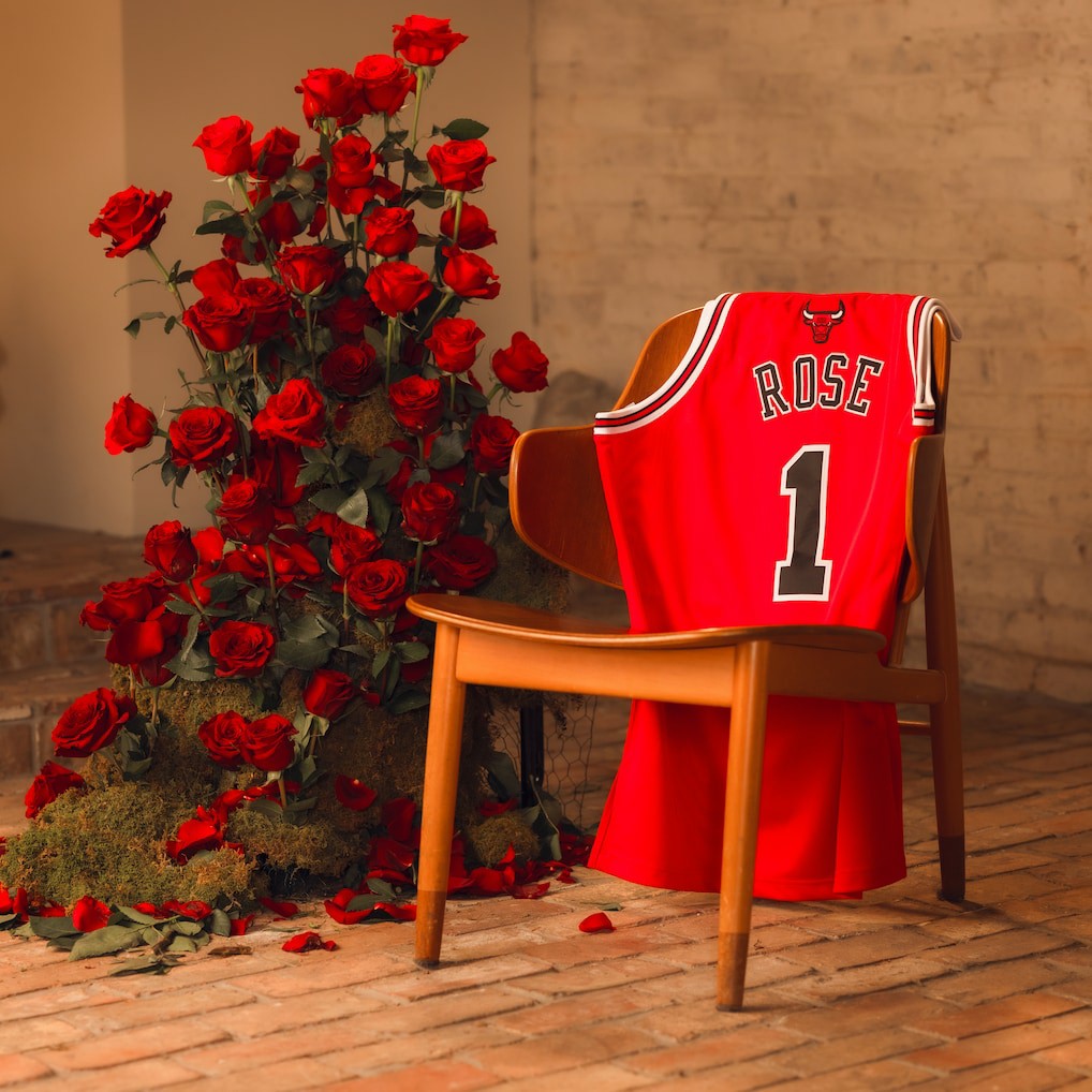 Derrick Rose Chicago Bulls 2008-09 Authentic Jersey sale - Red for sale
