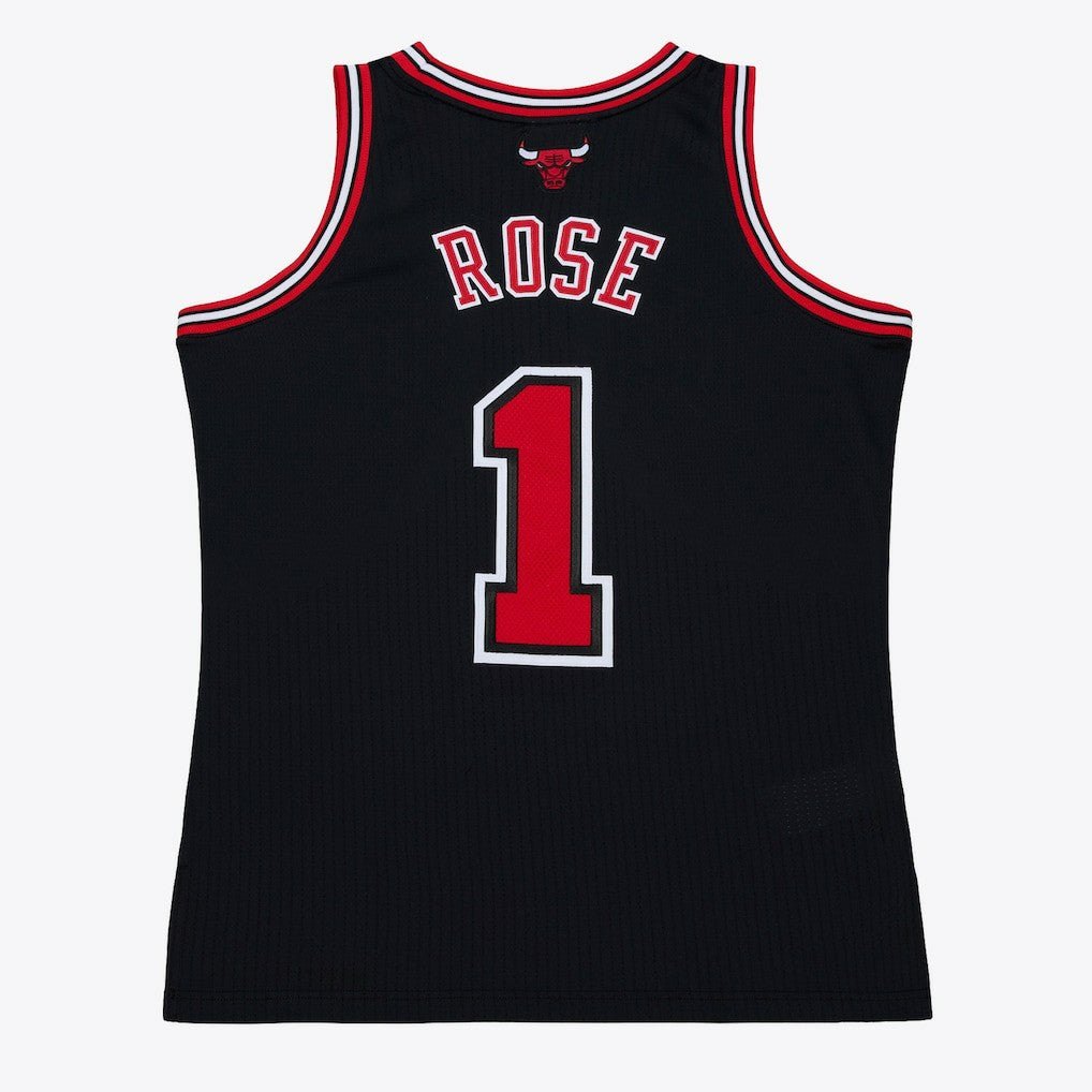 Derrick Rose Chicago Bulls 2010-11 Authentic Jersey sale - Black cheap