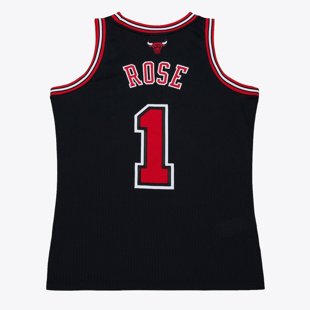 Derrick Rose Chicago Bulls 2010-11 Authentic Jersey sale - Black cheap