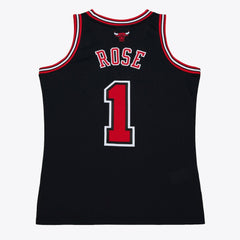 Derrick Rose Chicago Bulls 2010-11 Authentic Jersey sale - Black cheap