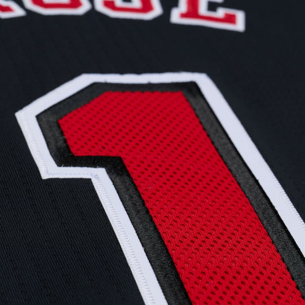 Derrick Rose Chicago Bulls 2010-11 Authentic Jersey sale - Black cheap