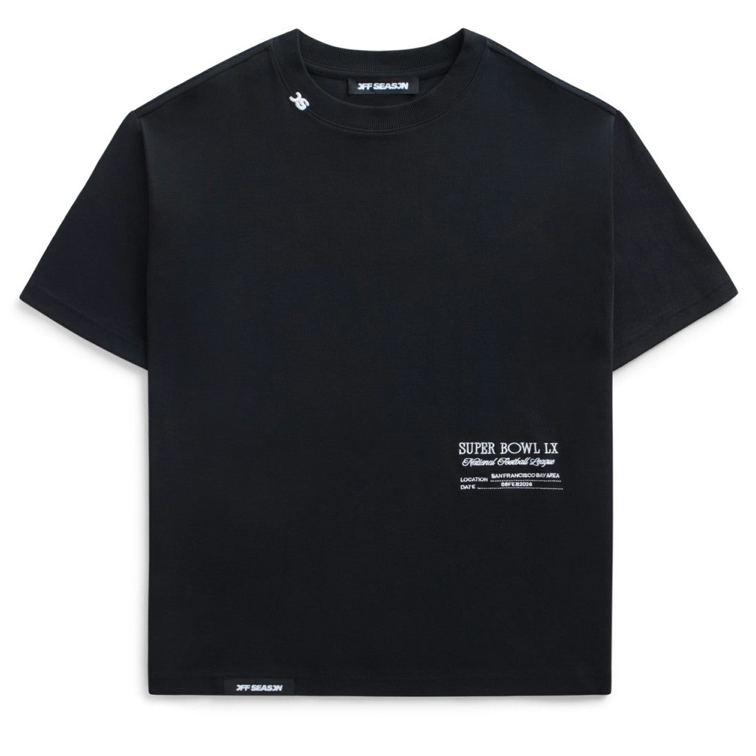 Off Season x NFL Unisex Super Bowl LX Graphic T-Shirt - Black cheap