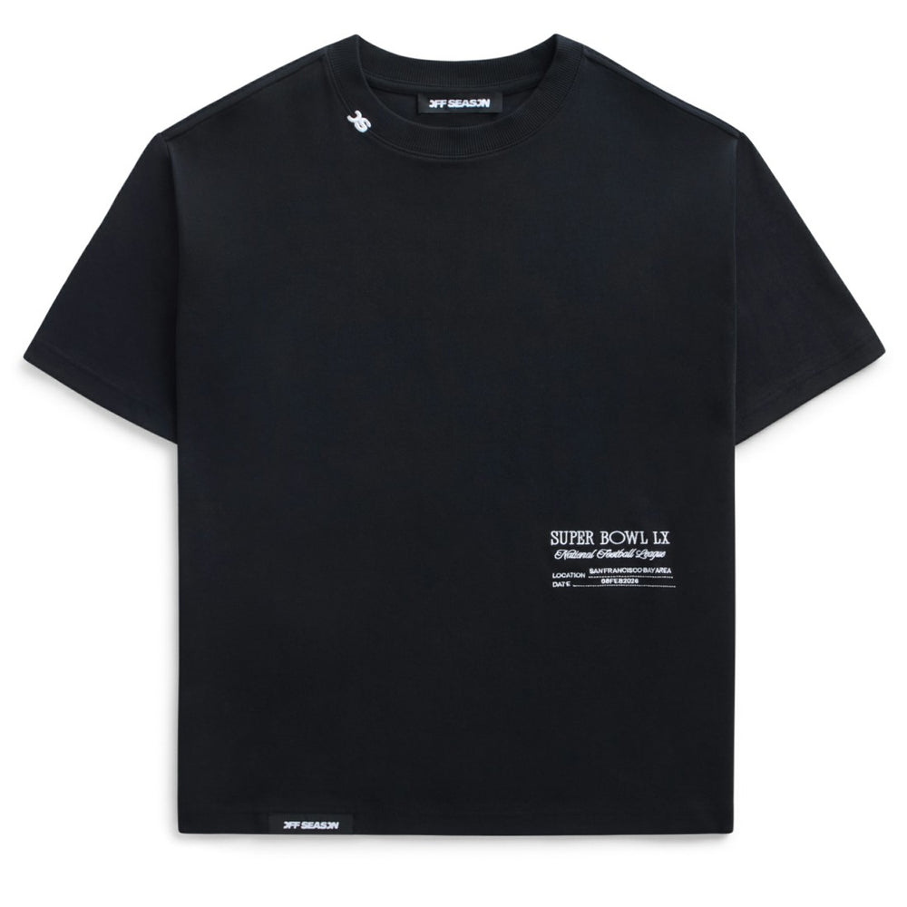 Off Season x NFL Unisex Super Bowl LX Graphic T-Shirt - Black cheap