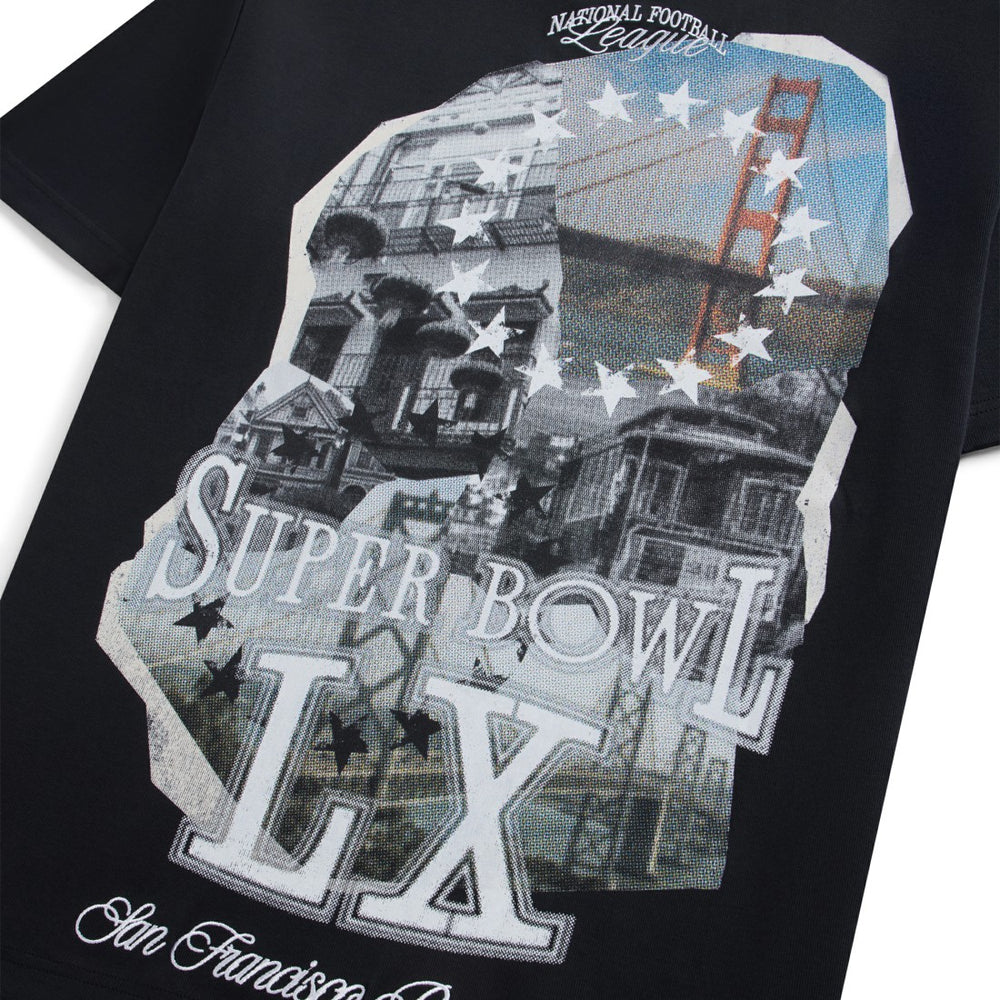 Off Season x NFL Unisex Super Bowl LX Graphic T-Shirt - Black cheap