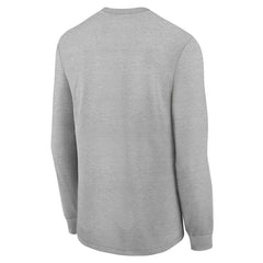 New England Patriots Youth 2025 AFC Champions Locker Room Trophy Collection Long Sleeve T-Shirt - Gray sale
