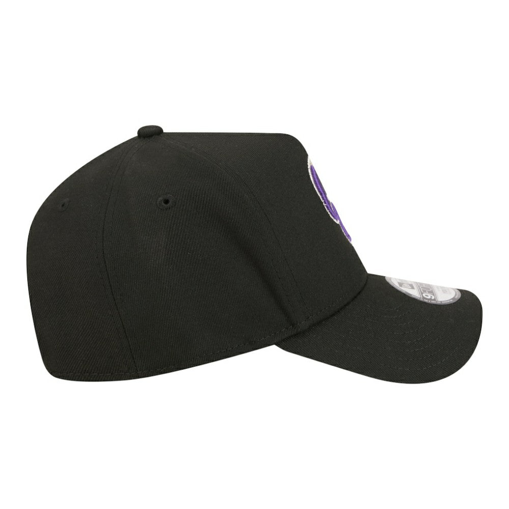 Colorado Rockies Youth 9FORTY A-Frame Adjustable Hat Black