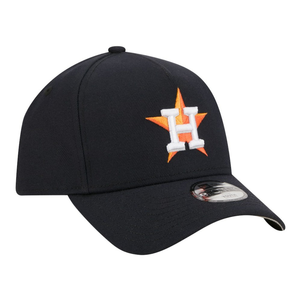 Houston Astros Youth 9FORTY A-Frame Adjustable Hat Navy