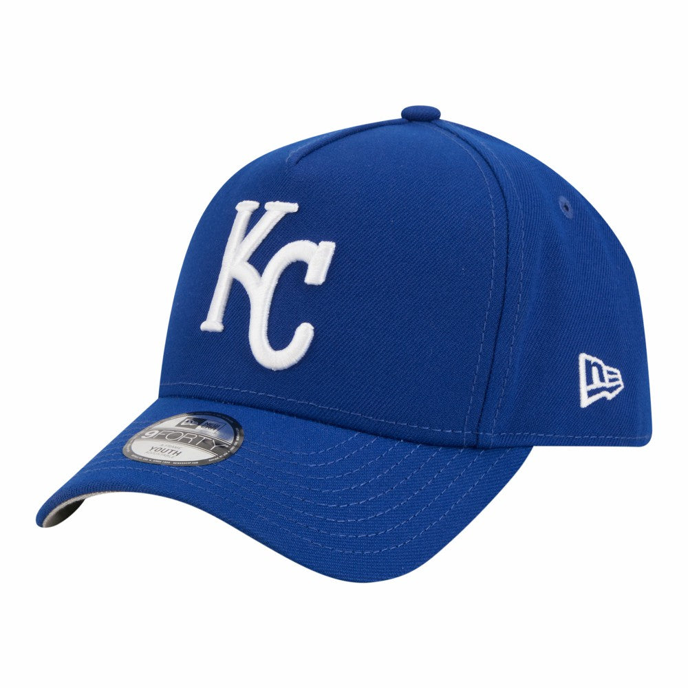 Kansas City Royals Youth 9FORTY A-Frame Adjustable Hat Royal