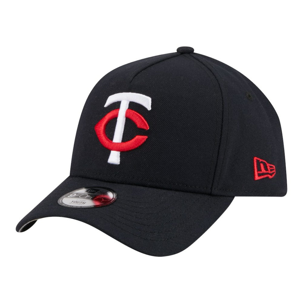 Minnesota Twins Youth 9FORTY A-Frame Adjustable Hat Navy