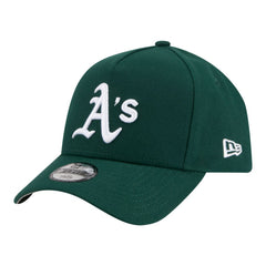 Athletics Youth 9FORTY A-Frame Adjustable Hat Green