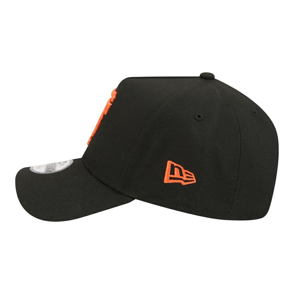 San Francisco Giants Youth 9FORTY A-Frame Adjustable Hat Black