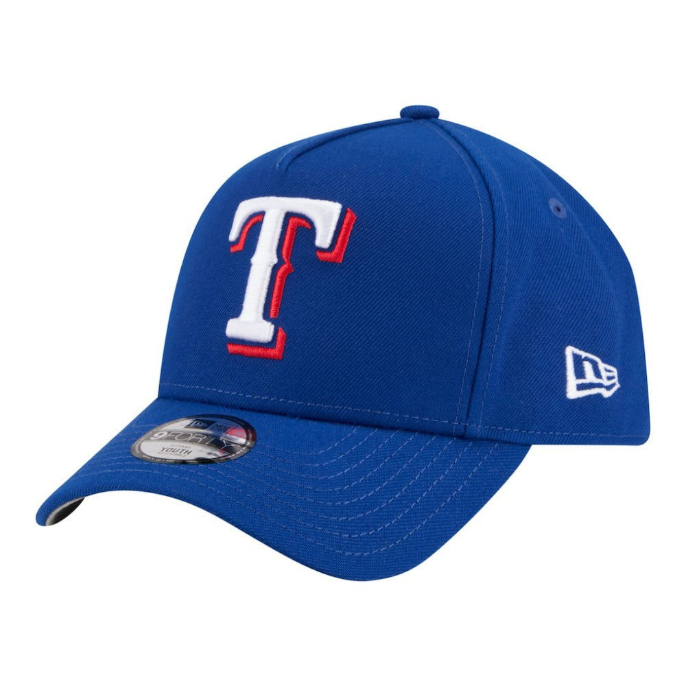 Texas Rangers Youth 9FORTY A-Frame Adjustable Hat Royal