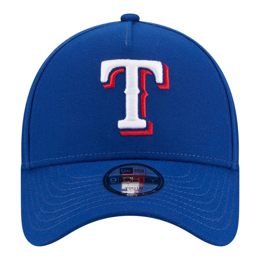Texas Rangers Youth 9FORTY A-Frame Adjustable Hat Royal