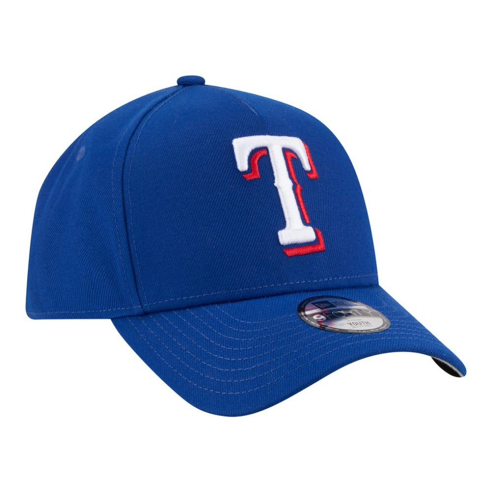 Texas Rangers Youth 9FORTY A-Frame Adjustable Hat Royal