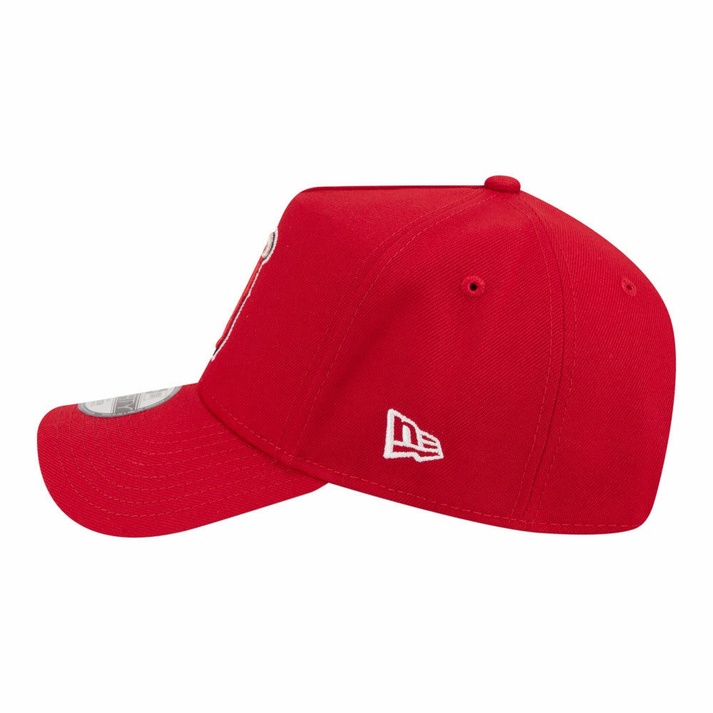 Los Angeles Angels Youth 9FORTY A-Frame Adjustable Hat Red