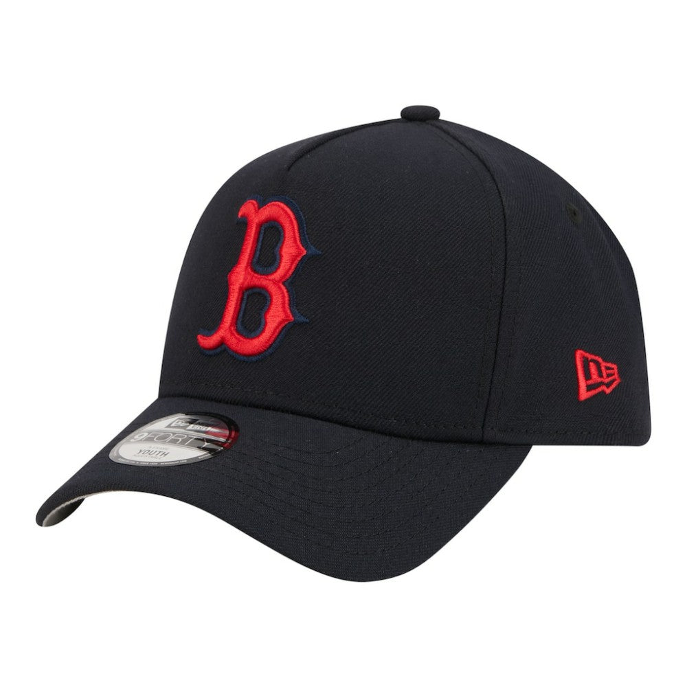 Boston Red Sox Youth 9FORTY A-Frame Adjustable Hat Navy