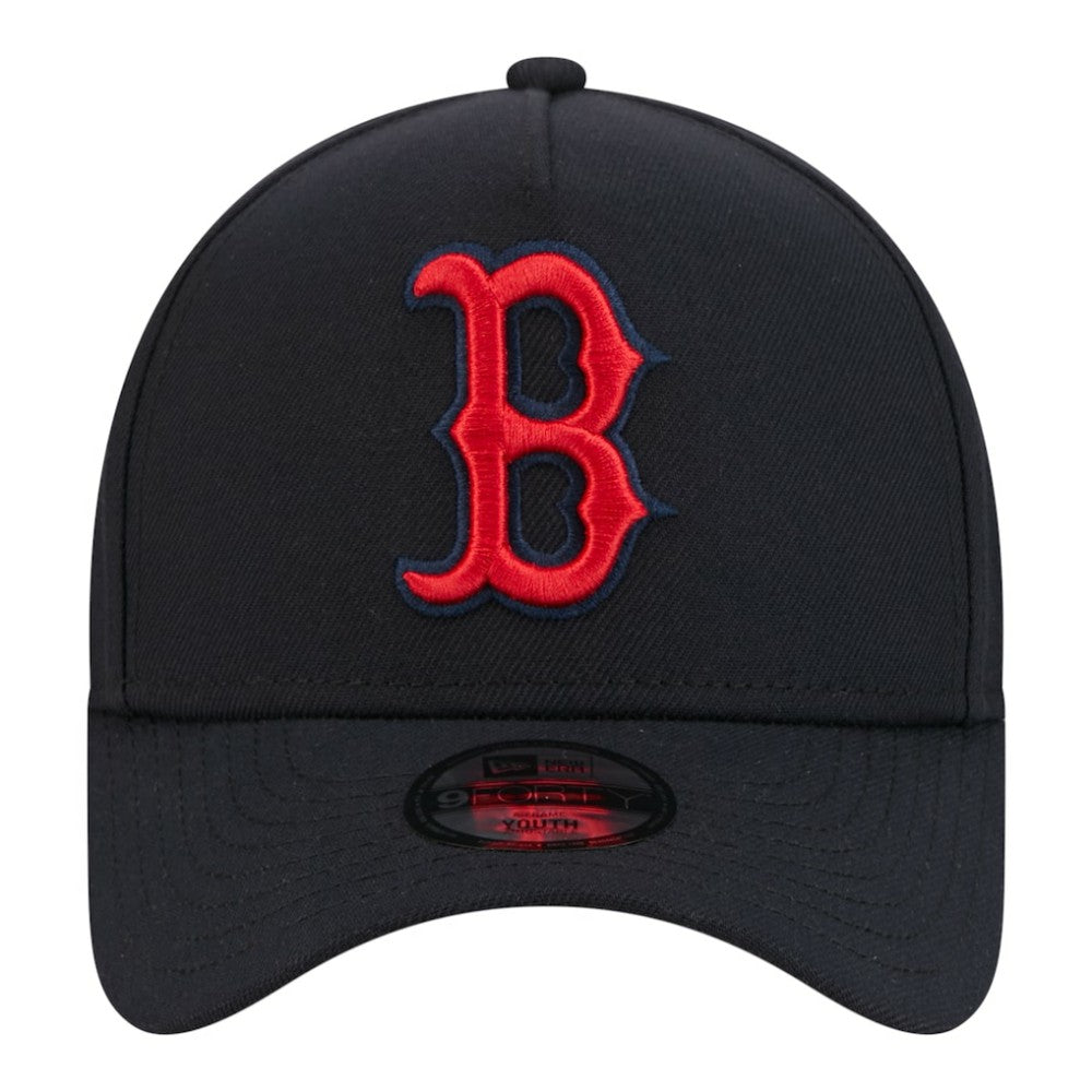 Boston Red Sox Youth 9FORTY A-Frame Adjustable Hat Navy