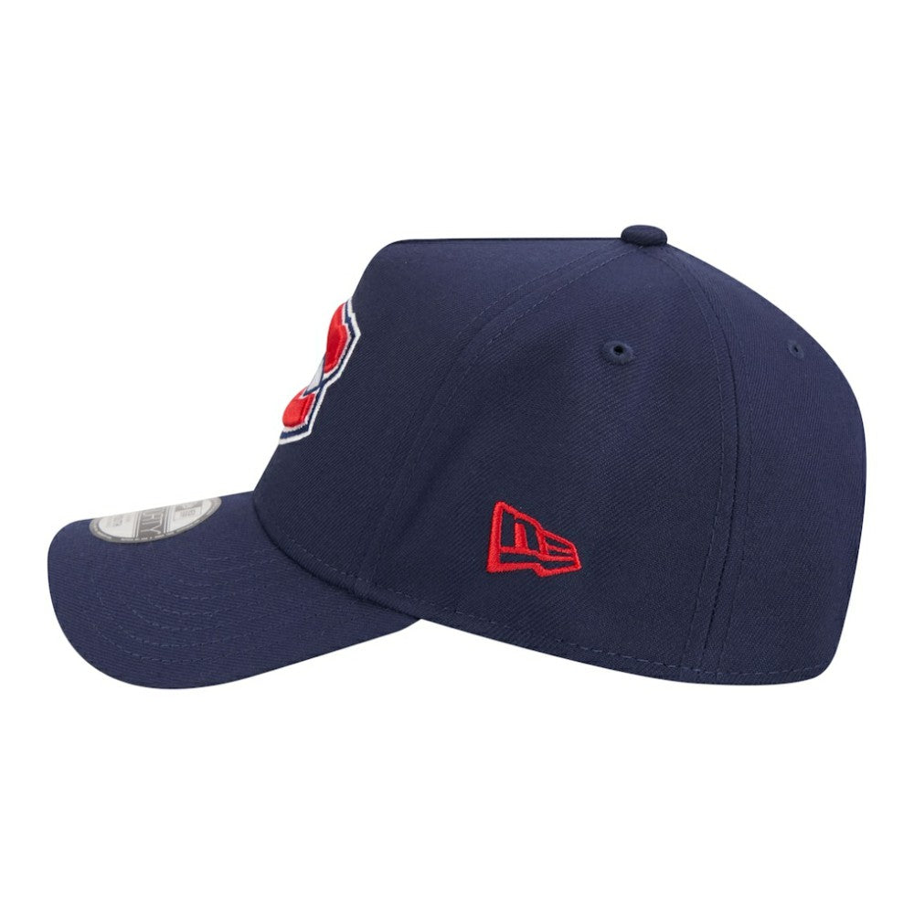 Montreal Canadiens New Era Youth 9FORTY A-Frame Adjustable Hat - Navy Hats