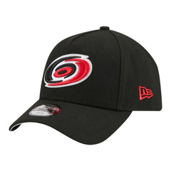 Carolina Hurricanes New Era Youth 9FORTY A-Frame Adjustable Hat - Black Hats