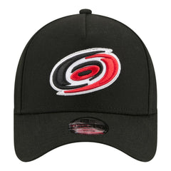 Carolina Hurricanes New Era Youth 9FORTY A-Frame Adjustable Hat - Black Hats