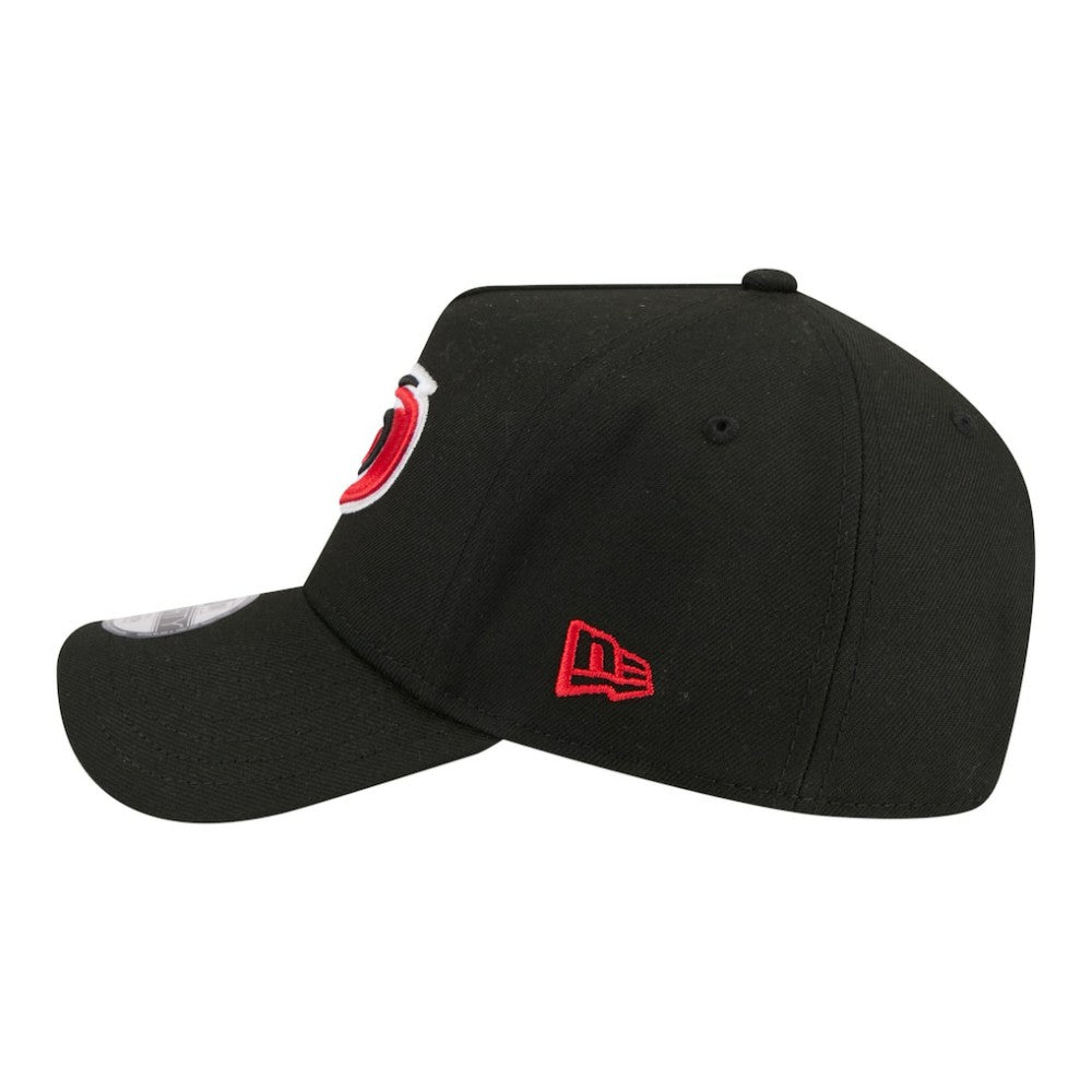 Carolina Hurricanes New Era Youth 9FORTY A-Frame Adjustable Hat - Black Hats