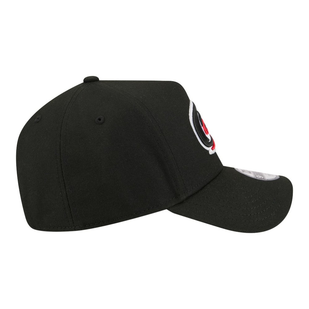 Carolina Hurricanes New Era Youth 9FORTY A-Frame Adjustable Hat - Black Hats