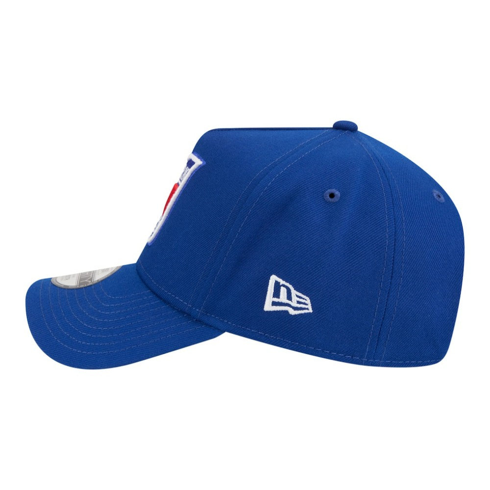 New York Rangers New Era Youth 9FORTY A-Frame Adjustable Hat - Blue Hats