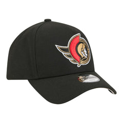 Ottawa Senators New Era Youth 9FORTY A-Frame Adjustable Hat - Black Hats