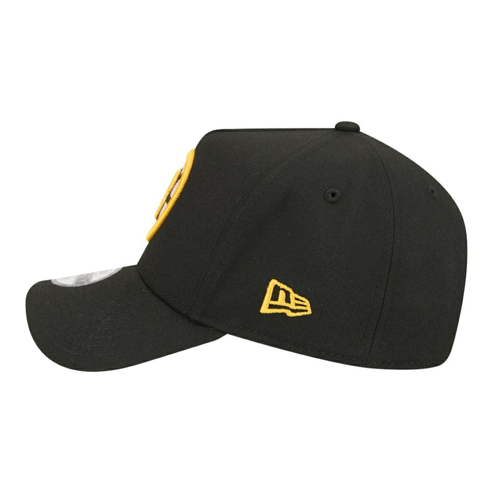 Boston Bruins New Era Youth 9FORTY A-Frame Adjustable Hat - Black Hats