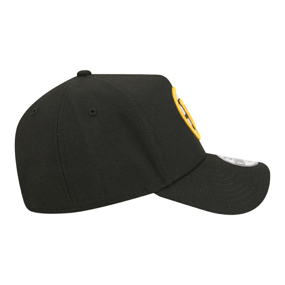 Boston Bruins New Era Youth 9FORTY A-Frame Adjustable Hat - Black Hats