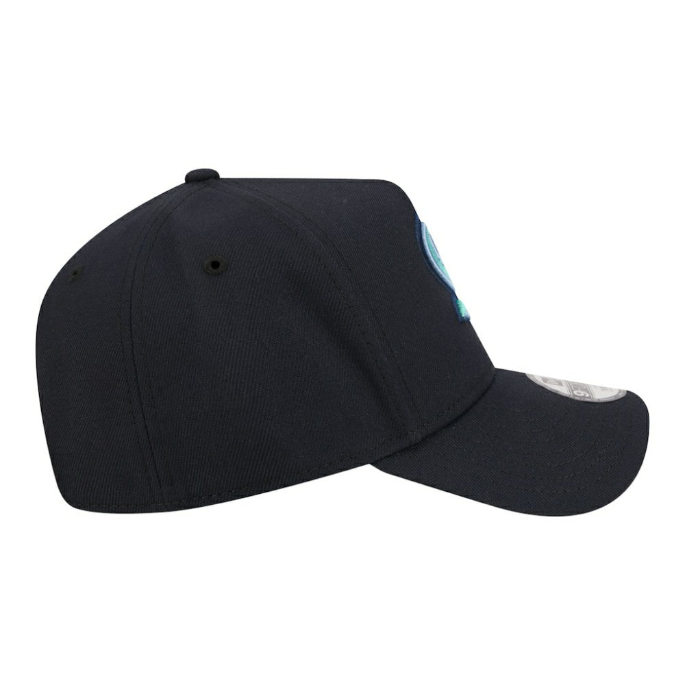 Seattle Kraken New Era Youth 9FORTY A-Frame Adjustable Hat - Deep Sea Blue Hats