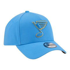 St. Louis Blues New Era Youth 9FORTY A-Frame Adjustable Hat - Blue Hats