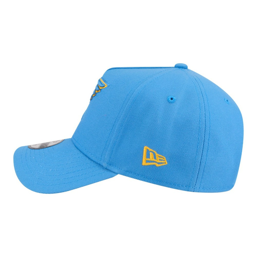 St. Louis Blues New Era Youth 9FORTY A-Frame Adjustable Hat - Blue Hats