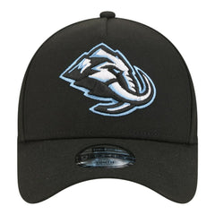 Utah Mammoth New Era Youth 9FORTY A-Frame Adjustable Hat - Black Hats