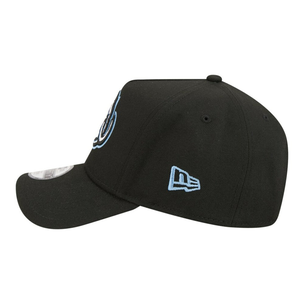 Utah Mammoth New Era Youth 9FORTY A-Frame Adjustable Hat - Black Hats