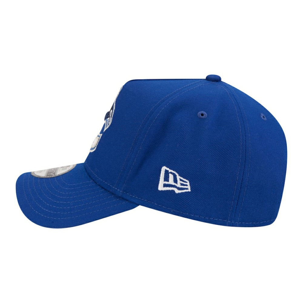 Vancouver Canucks New Era Youth 9FORTY A-Frame Adjustable Hat - Blue Hats
