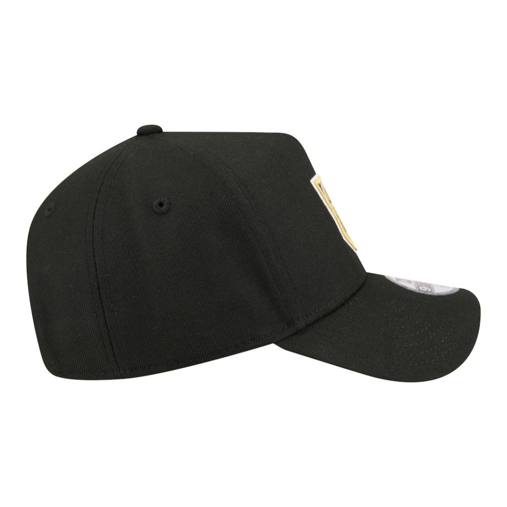 Vegas Golden Knights New Era Youth 9FORTY A-Frame Adjustable Hat - Black Hats