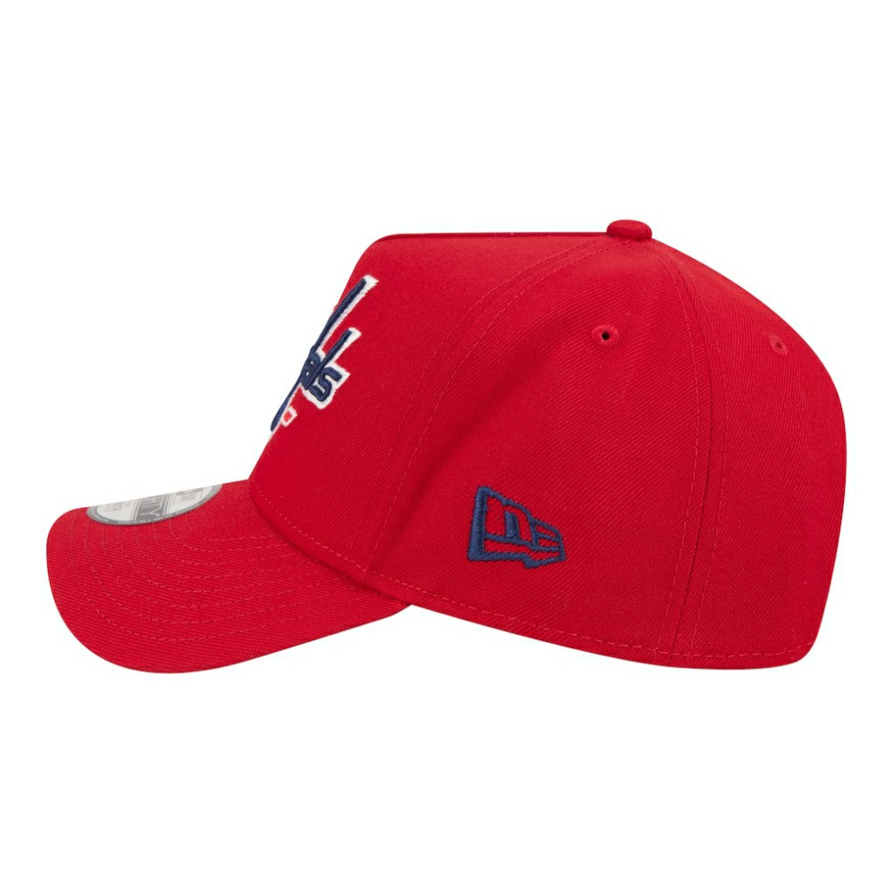 Washington Capitals New Era Youth 9FORTY A-Frame Adjustable Hat - Red Hats