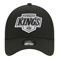 Los Angeles Kings New Era Youth 9FORTY A-Frame Adjustable Hat - Black Hats