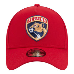 Florida Panthers New Era Youth 9FORTY A-Frame Adjustable Hat - Red Hats