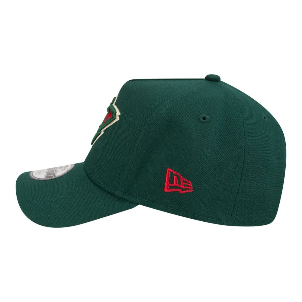 Minnesota Wild New Era Youth 9FORTY A-Frame Adjustable Hat - Green Hats